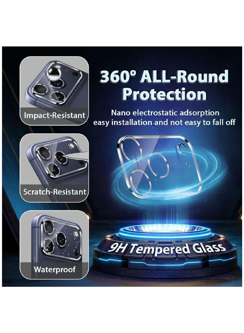 MOBM For iPhone 17 Pro Max Camera Lens Protector Pack of 3 - Image 5